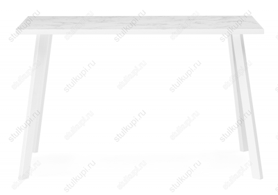 Стол Тринити Лофт 120 25 мм сабия / белый матовый