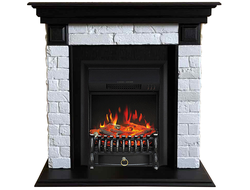 Электрокамин Канзас BL с очагом Fobos