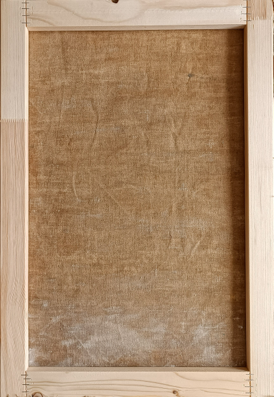 "Под Псковом" картон масло 1961 год