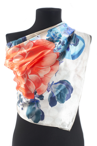 Павловопосадский платок  10076-2