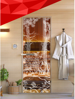 Банные двери (стекло, липа, кедр, сосна) и окна, ручки для дверей