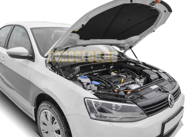 Амортизаторы капота, 2 шт. АвтоУпор для Volkswagen Jetta VI / VI рестайлинг 2010-2015 / 2014-