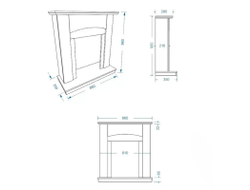 камин Barcelona