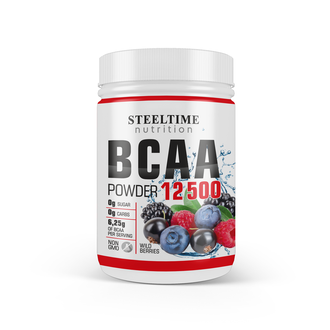 (Steeltime Nutrition) BCAA - (420 гр) - (лесные ягоды)