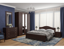 Композиция спальни МОНБЛАН Венге