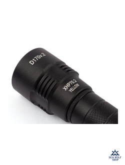 Фонарь подводный Scuba Brothers D170 V.2 4290Lm, желтый свет