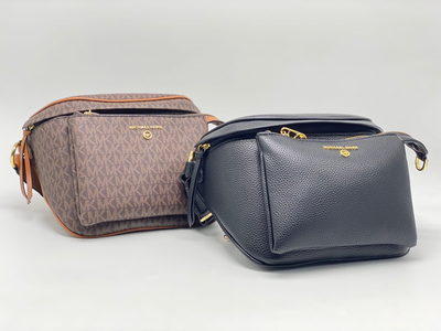 Сумка поясная Michael Kors коричневая