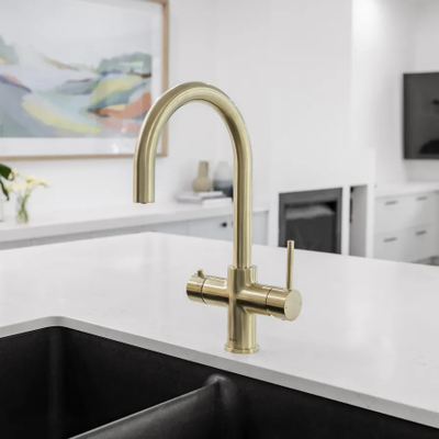 Система мгновенного кипячения воды 4в1 AQUAHOT MILAN LG (светлое золото)