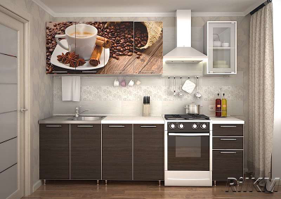 Кухня "Фотофасад ЛАК" 3,8 М.