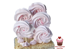 Безе на палочке Розовое