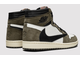 Nike Air Jordan 1 Retro High x Travis Scott Dark Mocha (Экокожа) новые