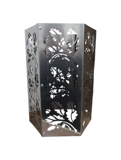 СЕТКА ДЛЯ КАМНЕЙ НА ТРУБУ РАЗБОРНАЯ D310 ШЕСТИУГОЛЬНАЯ нержавеющая сталь