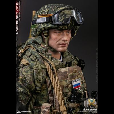 Российский десантник ВДВ - Коллекционная ФИГУРКА 1/6 RUSSIAN AIRBORNE TROOPS SENIOR RIFLEMAN (78105) - DAMTOYS