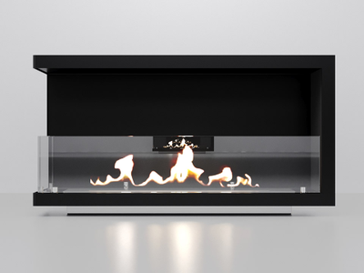 Угловой биокамин 800G