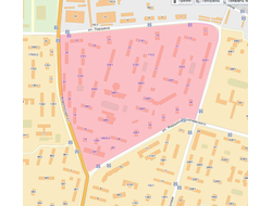 ул. Живописная - ул. Паршина (105 шт.)