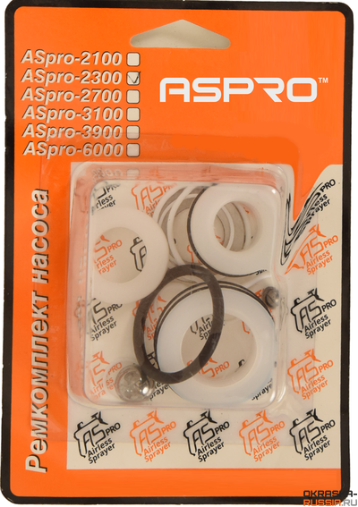 Ремкомплект насоса окрасочного аппарата ASPRO-2300 (OLD)