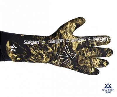 Перчатки неопреновые 4,5мм Sargan Camo р.XL
