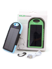 POWER BANK НА СОЛНЕЧНЫХ БАТАРЕЯХ SOLAR CHARGER 5000 MAH