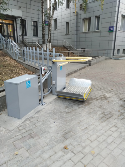 ЛИФТРОН-3001 ПОДЪЕМНАЯ ПЛАТФОРМА НАКЛОННАЯ СО СЛОЖНОЙ ТРАЕКТОРИЕЙ ДВИЖЕНИЯ