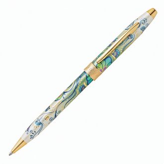 Ручка подарочная шариковая CROSS Botanica "Зеленая лилия"