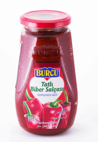 Перечная паста из сладкого перца Burcu, 600 гр