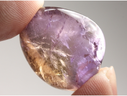 Аметрин, галтовка, Боливия (25*21*13 мм, 9,6 г) №38342