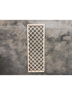 Решетка деревянная декоративная ячейка К 100