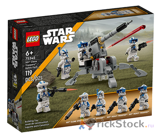 # 75345 Боевой Набор Клонов 501–го Легиона (Боевой Комплект 2023) / 501st Clone Troopers Battle Pack 2023