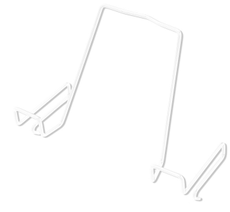 Металлическая подставка для книг