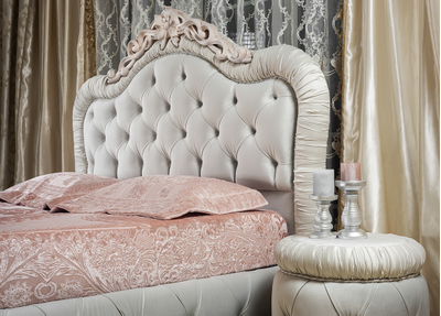 Современная дизайнерская кровать Жозефина, мягкое высокое роскошное изголовье, фанера, усиленная металлом, с подъемным механизмом и бельевым ящиком