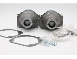 Комплект Koito Q5 D2 H4 с рамками для замены штатных ксеноновых линз автомобиля Nissan Murano Z51 (2009 - н. в. )