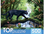 4665306668161  TOPpuzzle. ПАЗЛЫ 500 элементов. ХТП500-6816 Черная пантера