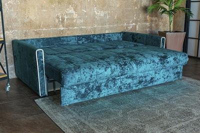 ДВУСПАЛЬНЫЙ КОМПАКТНЫЙ ПРУЖИННЫЙ ДИВАН-КРОВАТЬ НИЦЦА, МЕТАЛЛОСКЕЛЕТ С МЕХАНИЗМОМ ПАНТОГРАФ В МОСКВЕ НЕДОРОГО