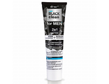 Витекс Black Clean For Men 2в1 Крем после бритья + увлажняющий Бальзам с комплексом детокс-защиты,100 мл