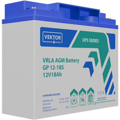 Аккумулятор свинцово-кислотный GP 12-18