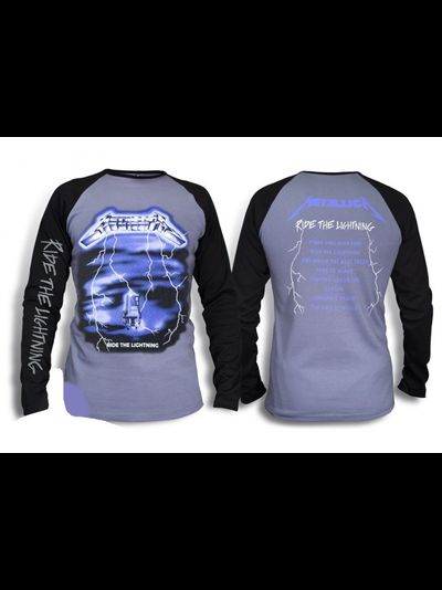 Metallica - Ride The Lightning - лонгслив