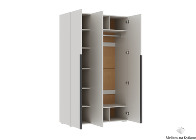 Айри ШК-003 шкаф 3 створчатый с антресолью Кашемир