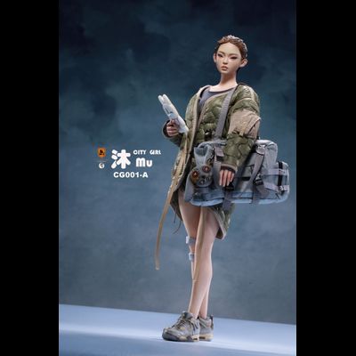 Городская девчонка Мю - Коллекционная фигурка 1/6 City Series NO.1 City girl Mu (CG001-A) - Mr.Z