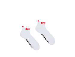 Носки NEBBIA “SMASH IT” ankle length socks 102 Белые