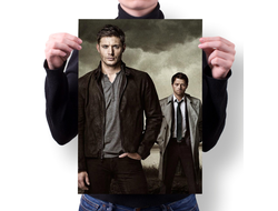 Плакат Сверхъестественное/ Supernatural №4