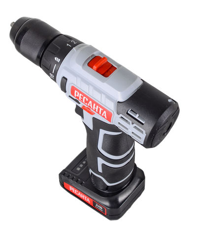 Дрель-шуруповерт аккумуляторная ДА-24-2ЛК Ресанта  [58961]