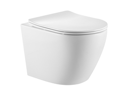 Унитаз подвесной Triton-Pro Verso VO-1832, сиденье, фурнитура [56555]