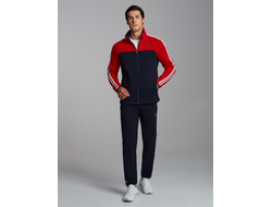 Теплый спортивный костюм мужской  12SKM-1466, красный