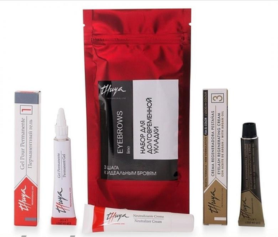 Thuya Долговременная укладка непослушных бровей (Туя)