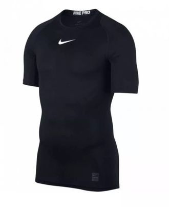 Компрессионная футболка  Nike Pro Top Compression Black
