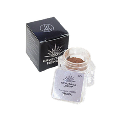 Тени для бровей "Умбра", Кристалл Декор