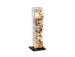 Дровник Stella малый (кам. бел/черн.)//Дровник Stella малый (кам. бел/бел.)