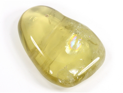 Кварц лимонный (облагороженный), полировка плоская, Бразилия (38*29*9 мм, 19 г) №35663
