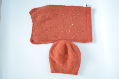 Берет и шарф Италия Vizio Collezione