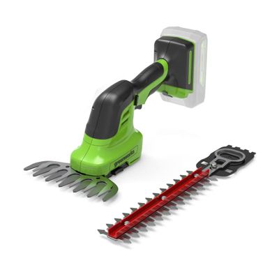 Садовые ножницы кусторез Greenworks G24SHT